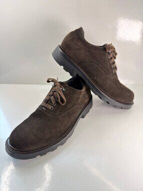 Giorgio Armani Suede Shoes – Brown Size US 8.5